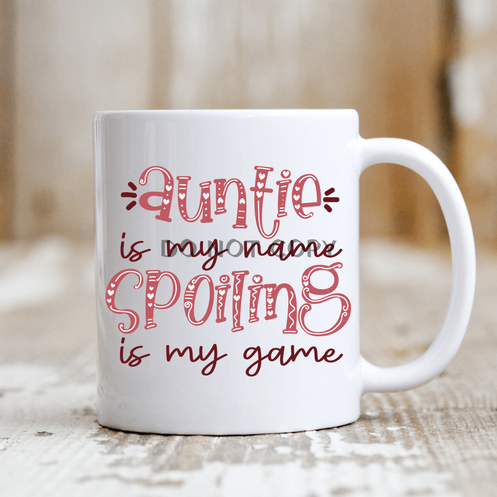 Auntie Is My Name Mug