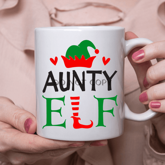 Aunty Elf Ceramic Mug 11Oz Mug
