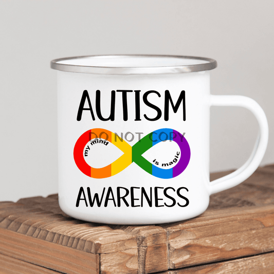 Autism Awareness Enamel Mug Mug