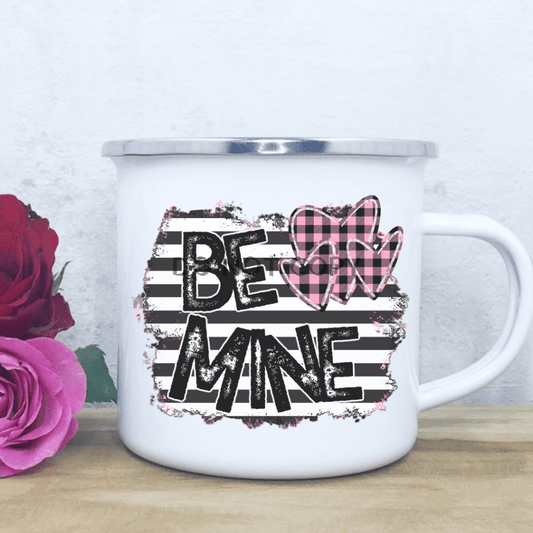 Be Mine Enamel Mug Mug