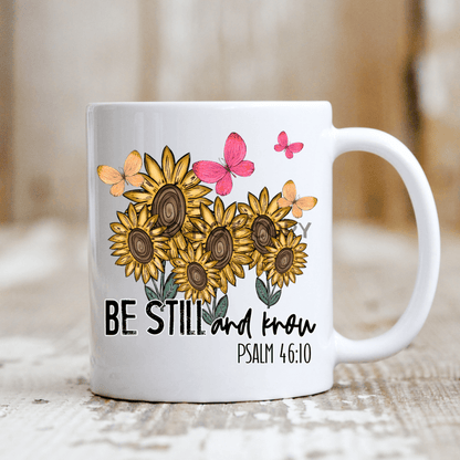 Be Still And Know Ceramic Mug 11Oz Mug