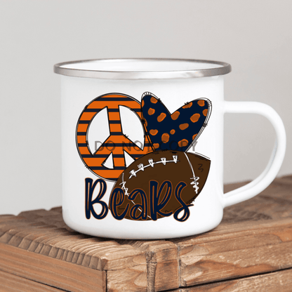 Bears 1 Enamel Mug Mug