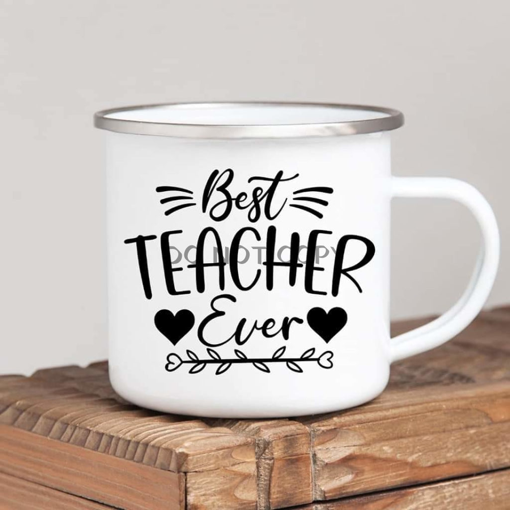 Best Teacher Enamel Mug Mug