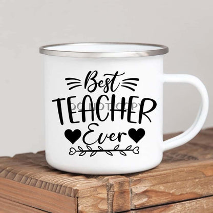 Best Teacher Enamel Mug Mug