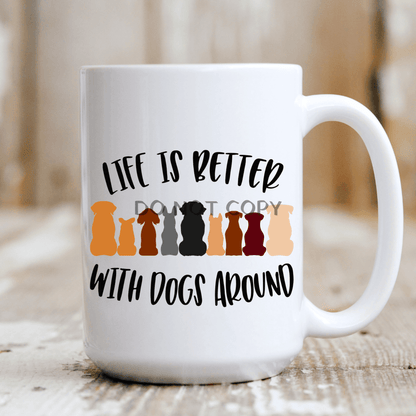 Better With Dogs Mug