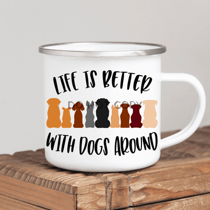 Better With Dogs Mug