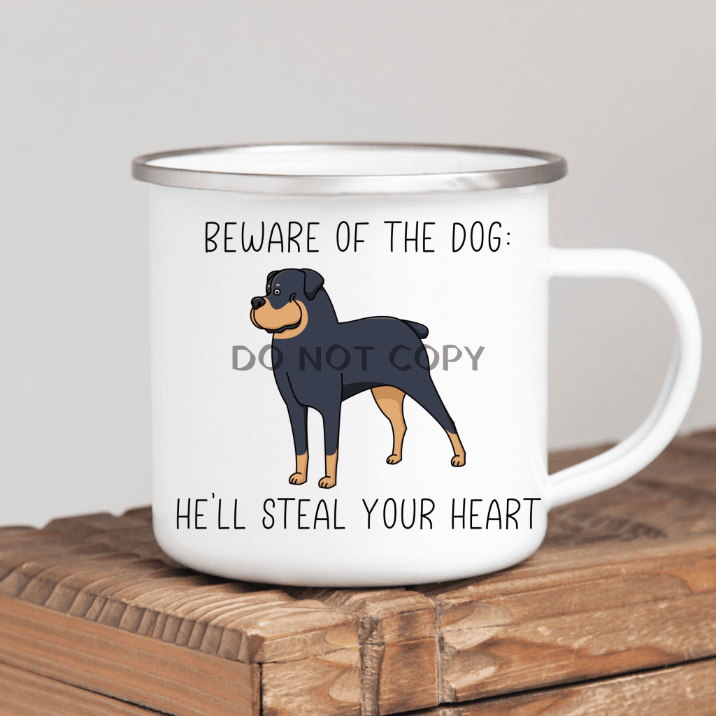 Beware Of The Dog: Hell Steal Your Heart Mug