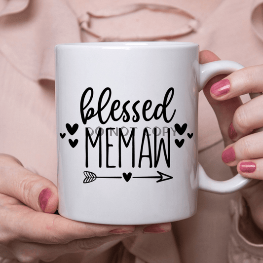 Blessed Memaw Ceramic Mug 11Oz Mug