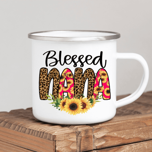 Blessed Nana Enamel Mug Mug