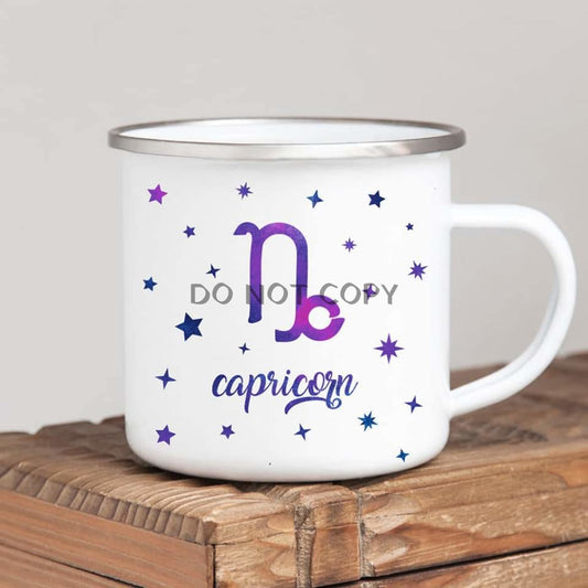 Capricorn Enamel Mug Mug
