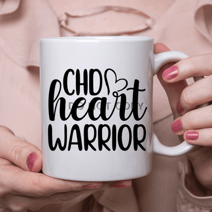 Chd Heart Warrior Ceramic Mug 11Oz Mug