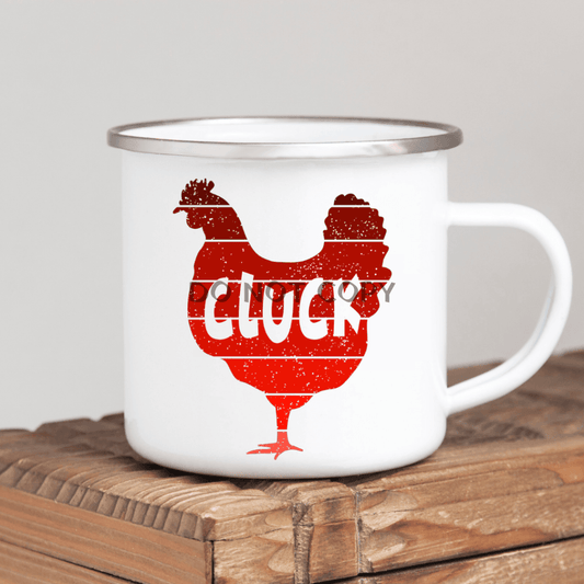 Chicken Enamel Mug Mug