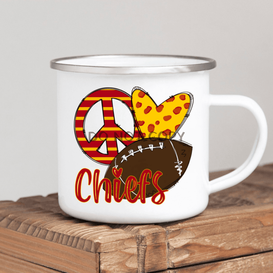 Chiefs 1 Enamel Mug Mug