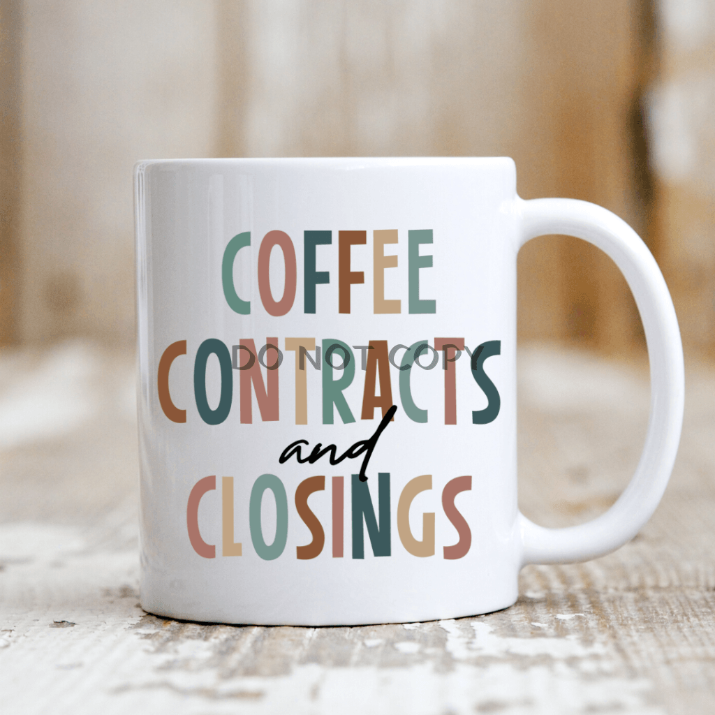 Coffee Contracts & Closings Mug