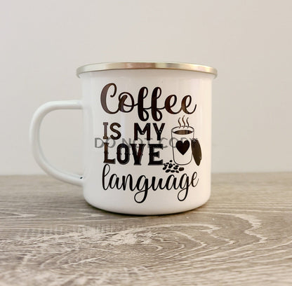 Coffee Love Language Mug