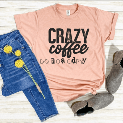 Crazy Coffee Lady Shirts & Tops