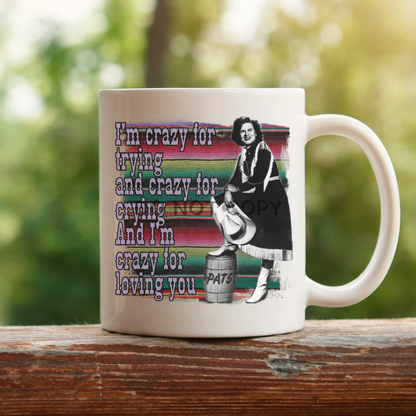 Crazy For Loving You Ceramic Mug 11Oz Mug