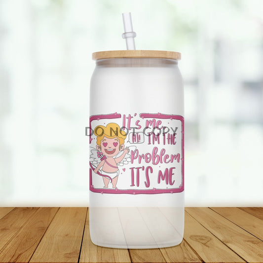 Cupid Problem Glass Can