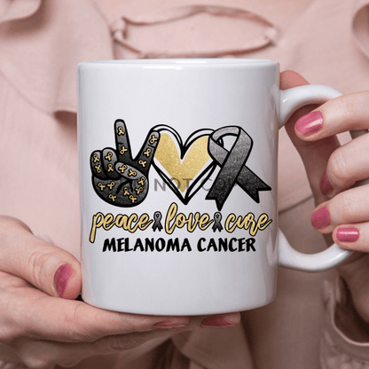 Cure Melanoma Ceramic Mug 11Oz Mug