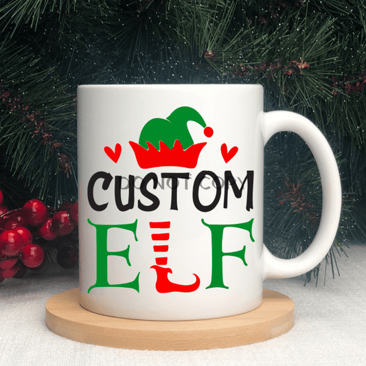 Custom Elf Ceramic Mug 11Oz Mug
