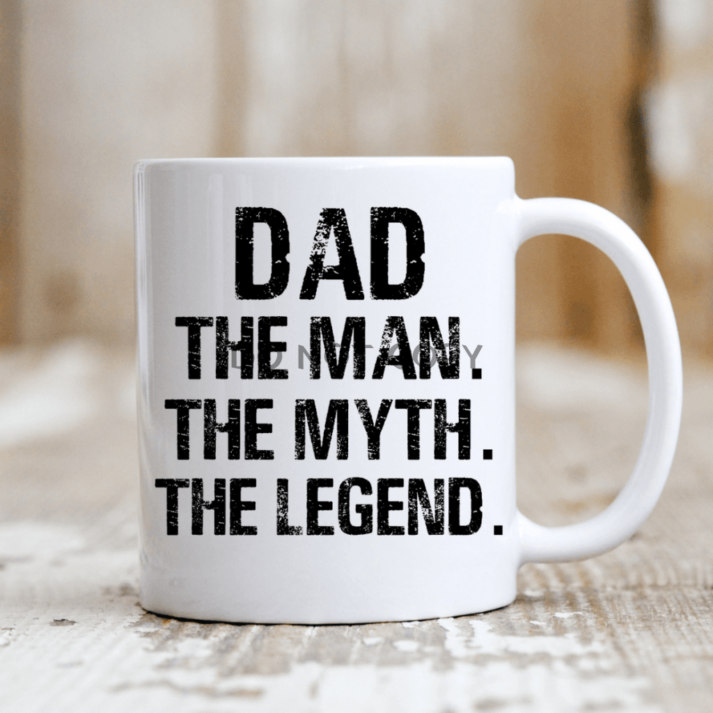 Dad: The Man Ceramic Mug 11Oz Mug