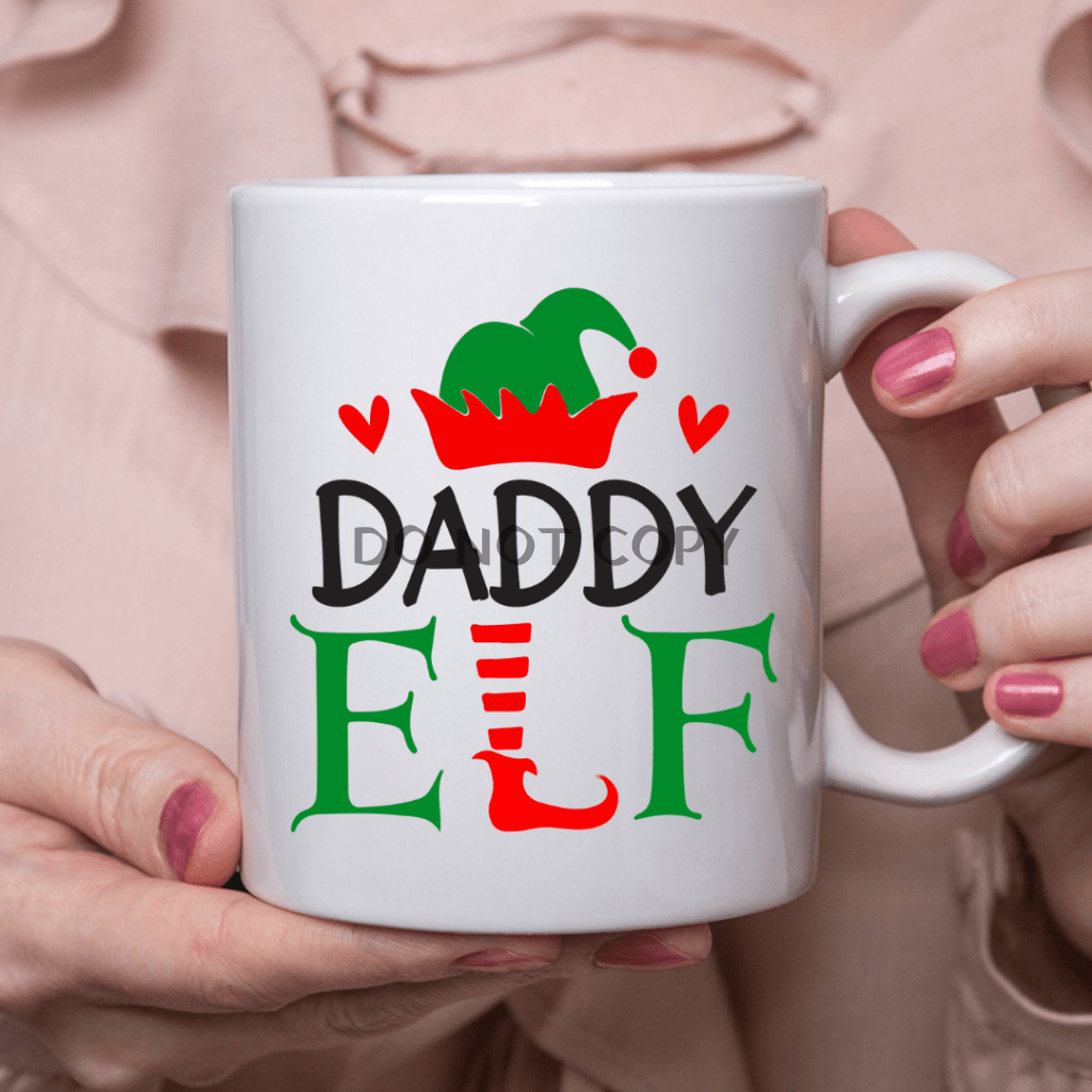 Daddy Elf Ceramic Mug 11Oz Mug