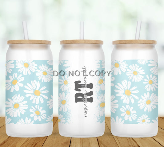 Daisy 2 Personalized Glass Can