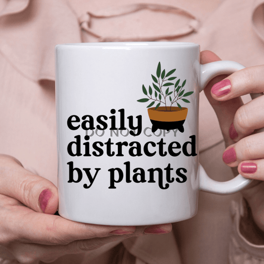 Distracted By Plants Ceramic Mug 11Oz Mug