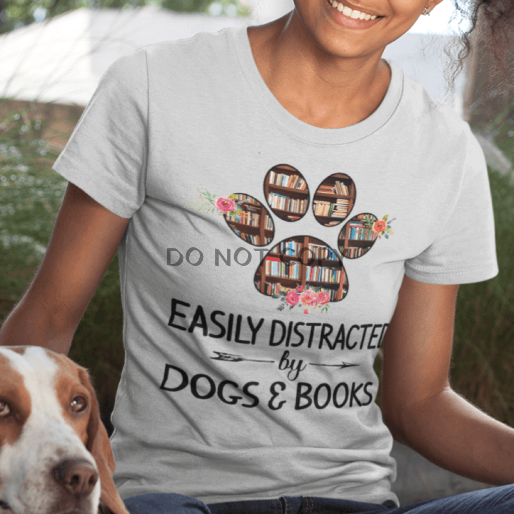 Dogs & Books Shirts Tops