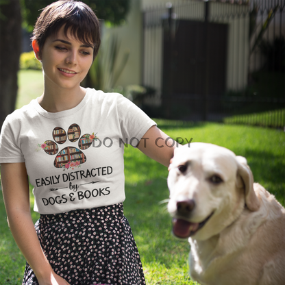 Dogs & Books Shirts Tops