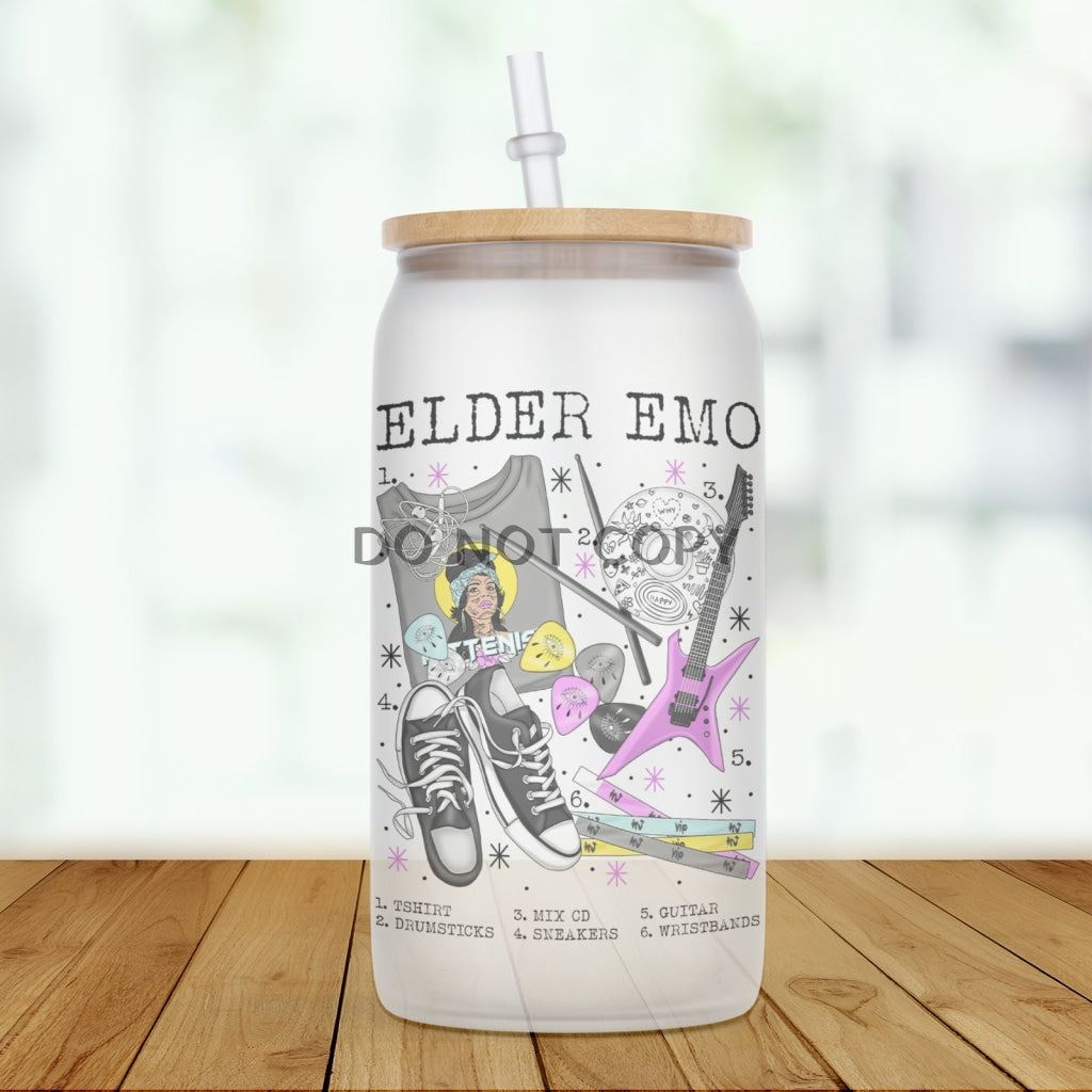 Elder Emo Converse Glass Can