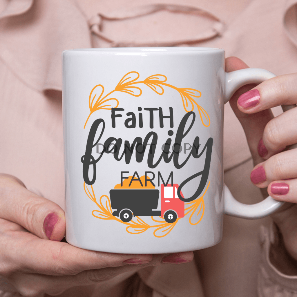 Faith Family Farm 2 Ceramic Mug 11Oz Mug