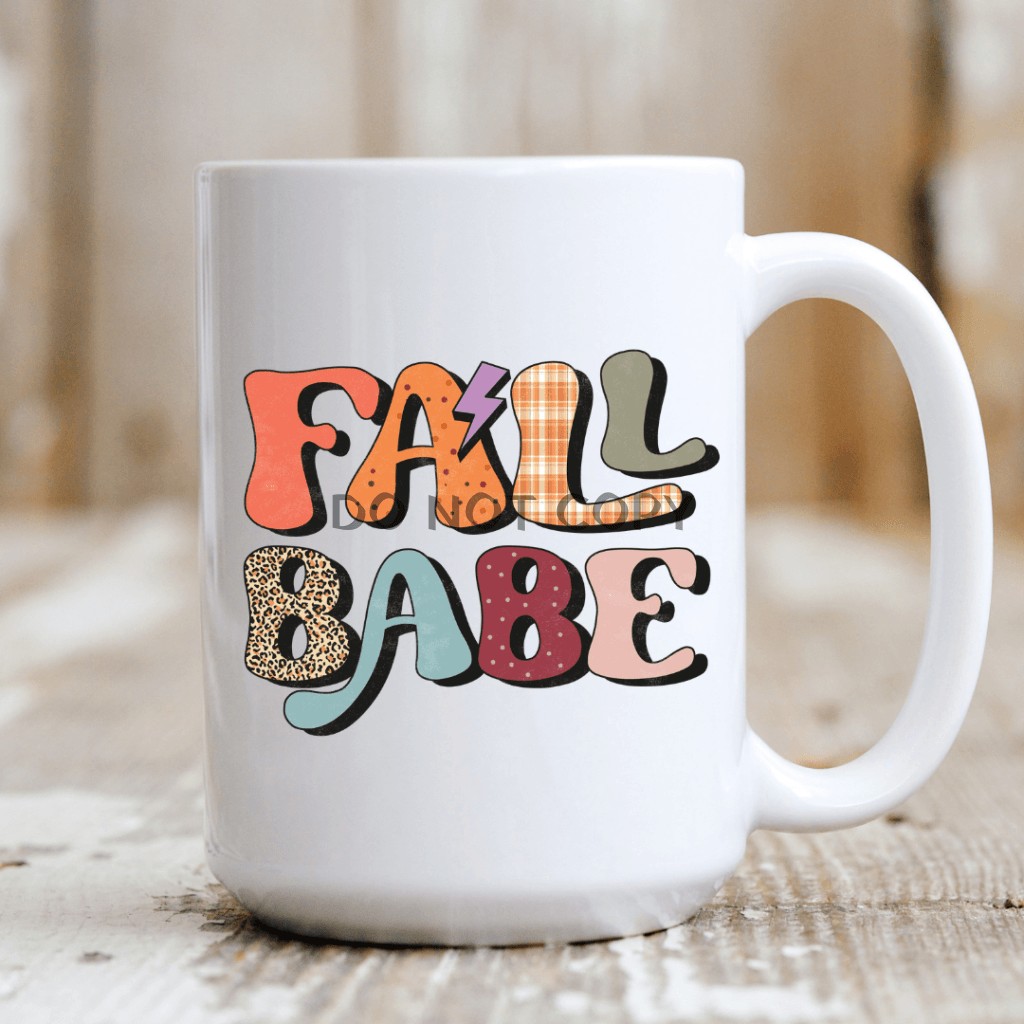 Fall Babe Ceramic Mug 15Oz Mug