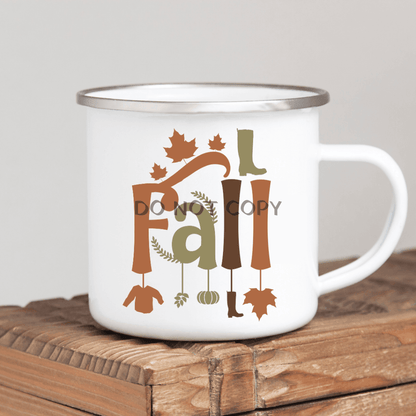 Fall Enamel Mug Mug