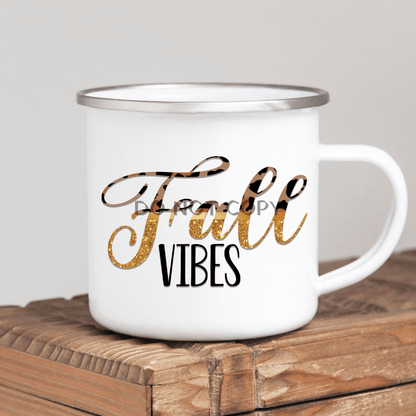 Fall Vibes Enamel Mug Mug