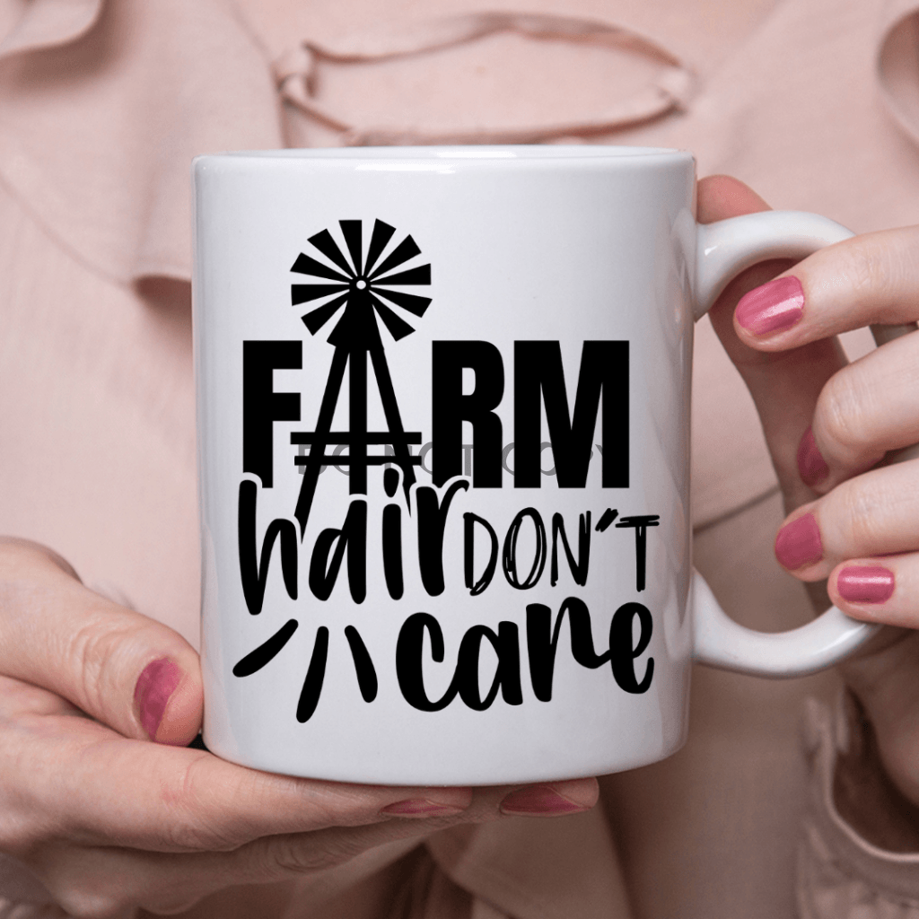 Farm Hair Ceramic Mug 11Oz Mug