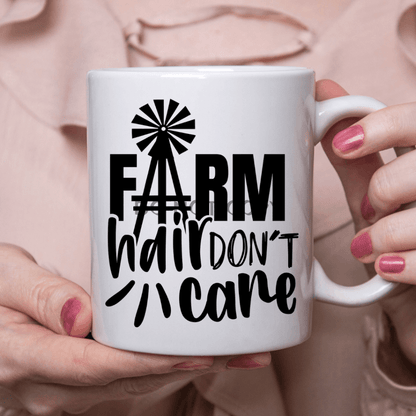 Farm Hair Ceramic Mug 11Oz Mug