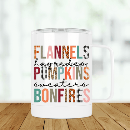 Flannel Travel Mugs