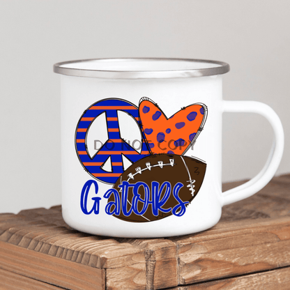 Gators 1 Enamel Mug Mug