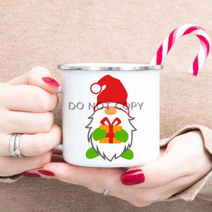 Gnome Present Enamel Mug Mug