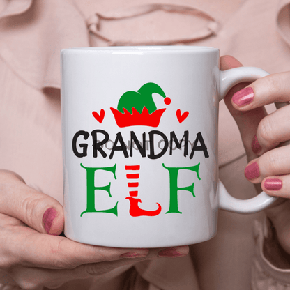 Grandma Elf Ceramic Mug 11Oz Mug