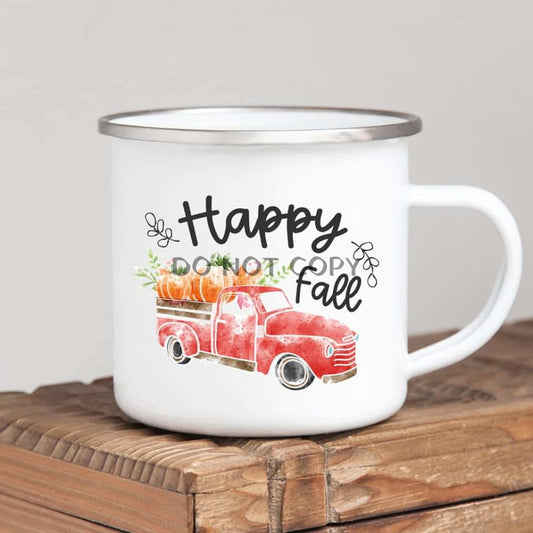 Happy Fall Truck Mug