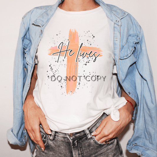 He Lives Shirts & Tops