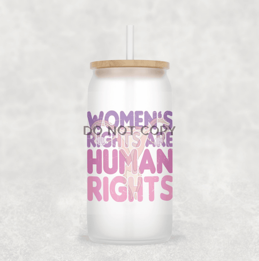 Human Rights Glass Can