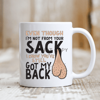 I Know You Got My Back Ceramic Mug 11Oz / Light Mug