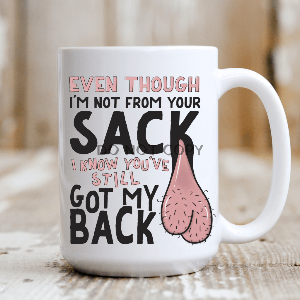 I Know You Got My Back Ceramic Mug 15Oz / Pink Mug