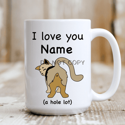 I Love You A Hole Lot Ceramic Mug 15Oz Mug