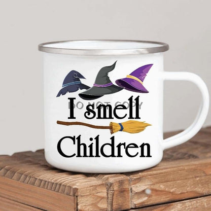 I Smell Children Enamel Mug Mug