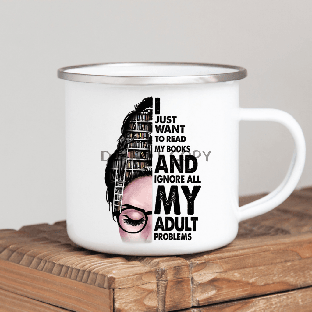 Ignore Adult Problems Enamel Mug Mug