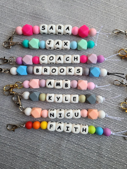 Personalized Zipper Pull